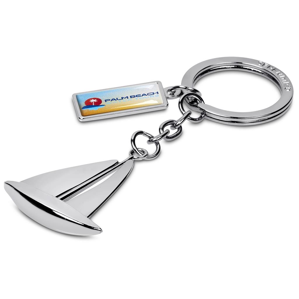 Serendipio Sailboat Charmed Keyholder