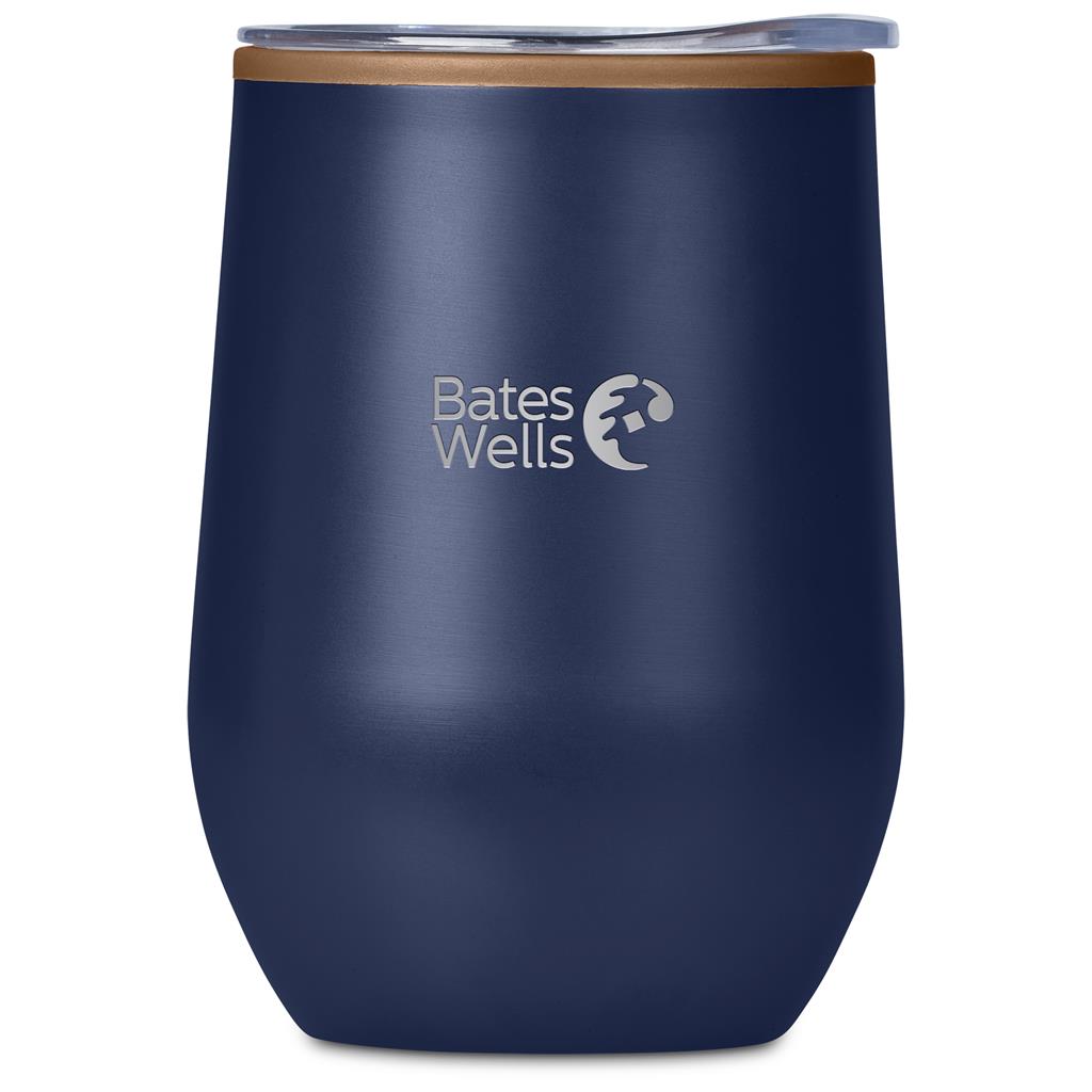 Serendipio Ovolo Stainless Steel & Plastic Double-Wall Tumbler – 350ml - Image 4