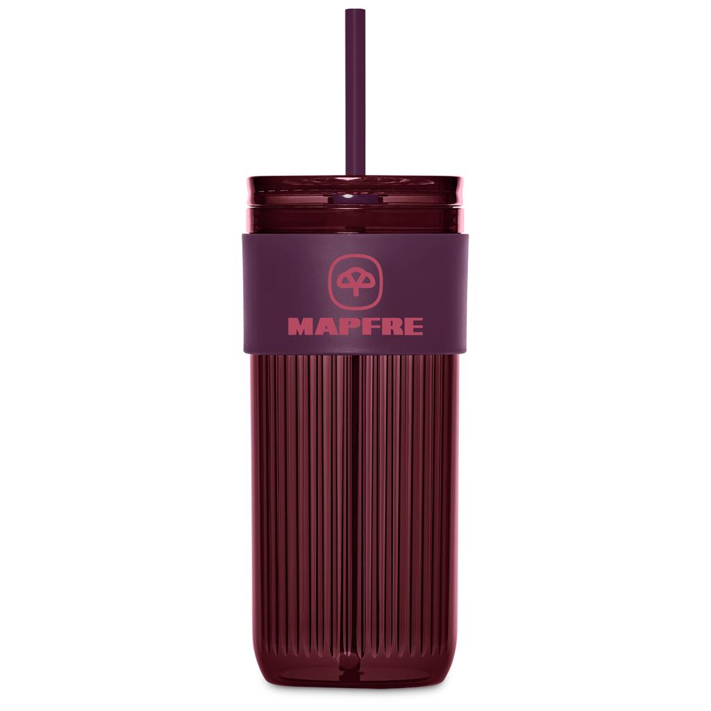 Serendipio Mayfair Plastic Tumbler & Straw – 650ml - Image 4