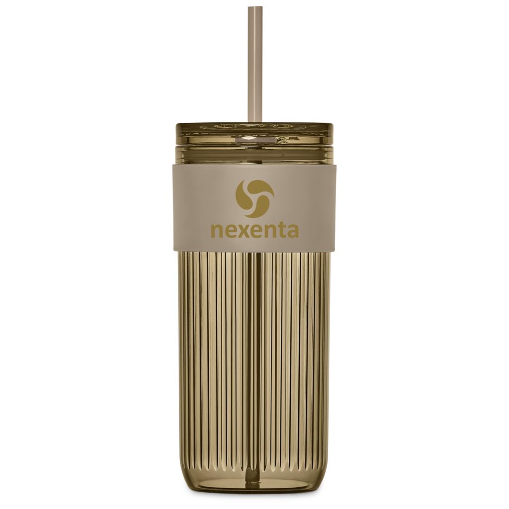 Serendipio Mayfair Plastic Tumbler & Straw – 650ml - Image 5