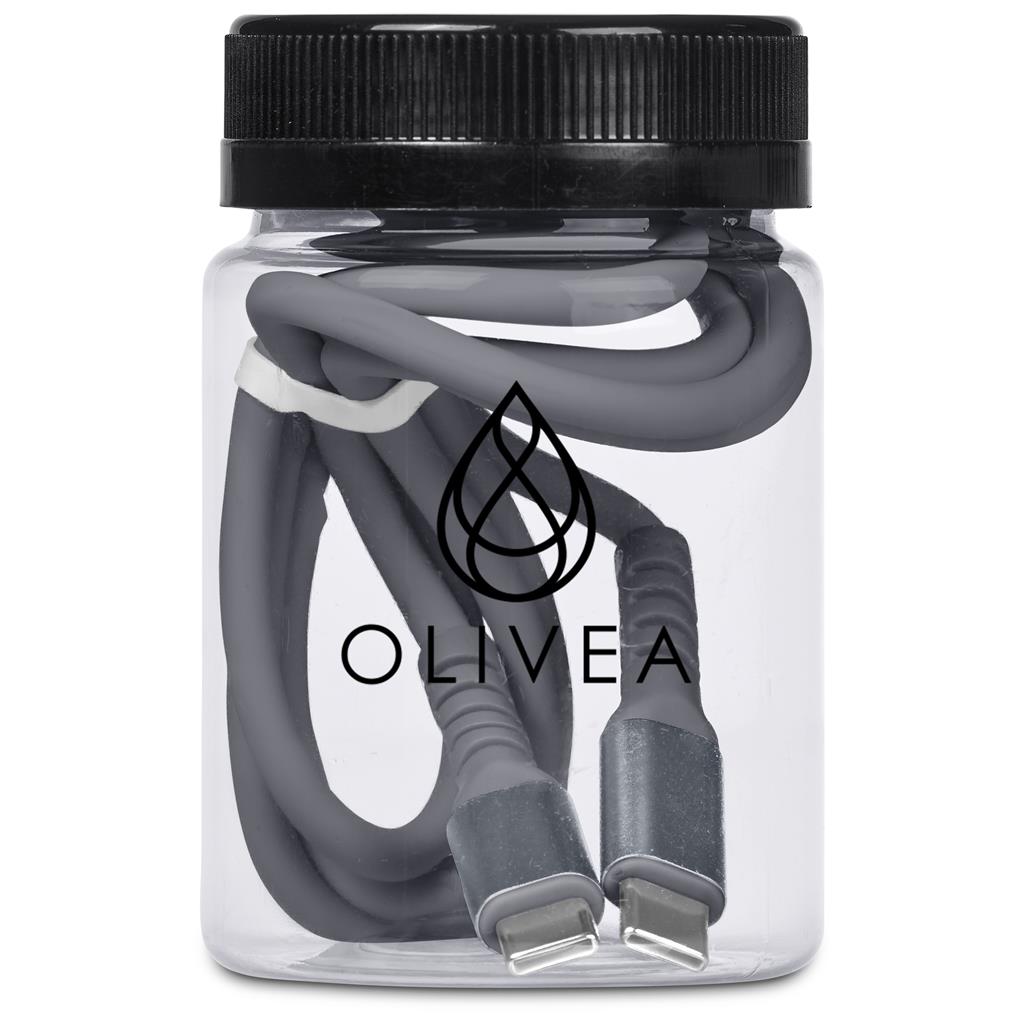 Altitude Barlitt Fast Charge Type-C to Type-C Charging Cable Cable in Jar - Image 6