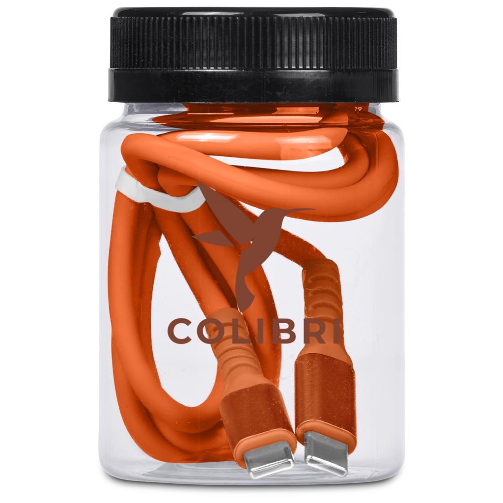 Altitude Barlitt Fast Charge Type-C to Type-C Charging Cable Cable in Jar - Image 2