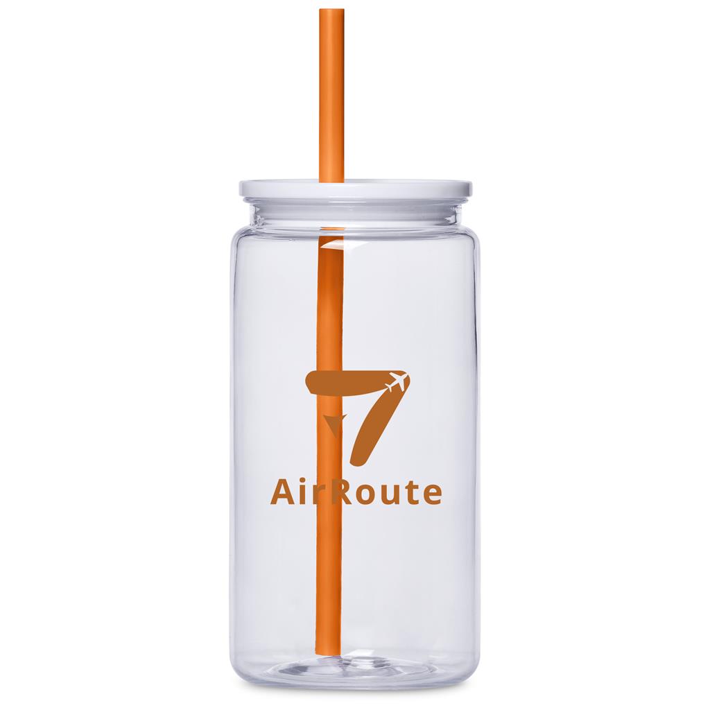 Altitude Mina Plastic Tumbler and Straw - 550ml - Image 2