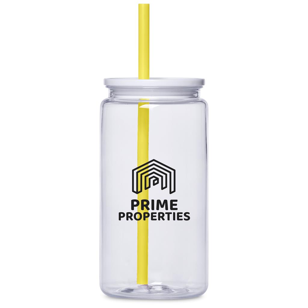Altitude Mina Plastic Tumbler and Straw - 550ml - Image 7