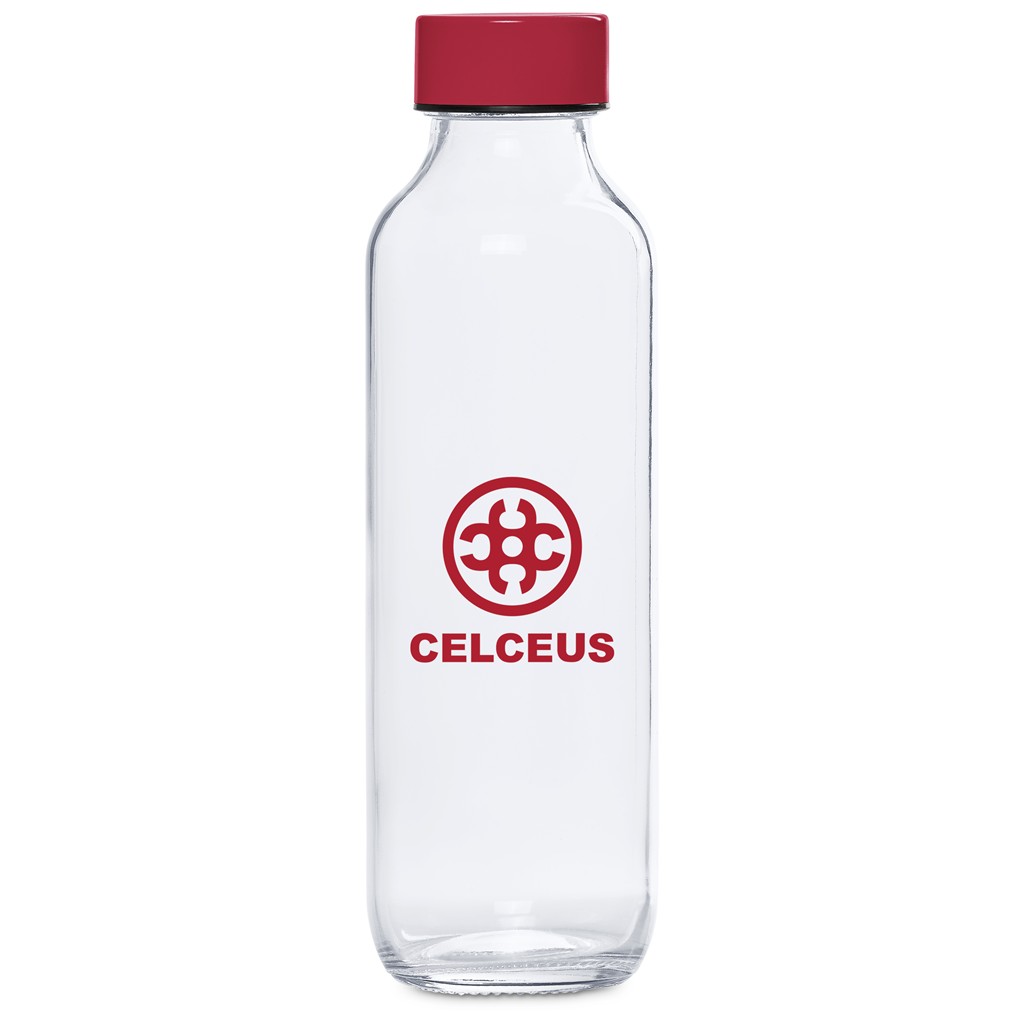 Kooshty Gladiola Glass Water Bottle - 500ml - Image 10