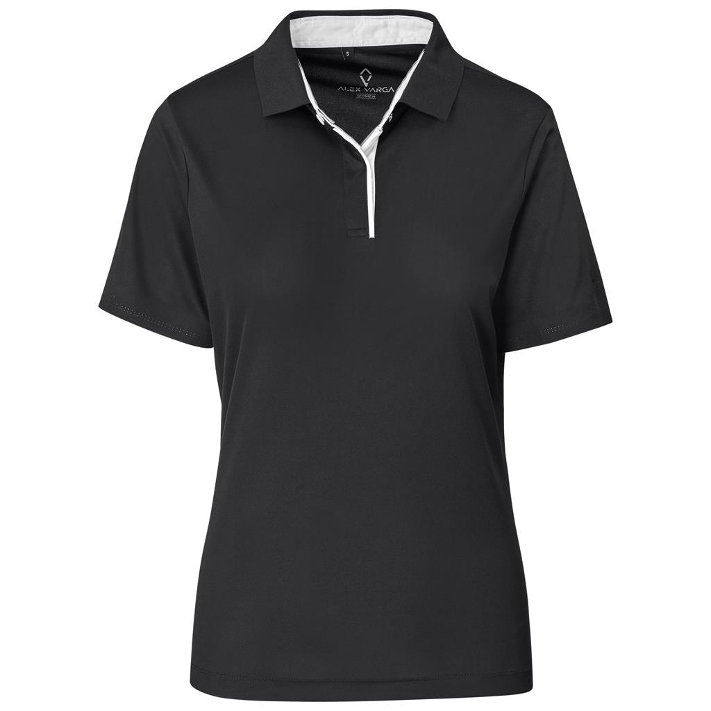 Ladies Alex Varga Zenith Golf Shirt - Image 3