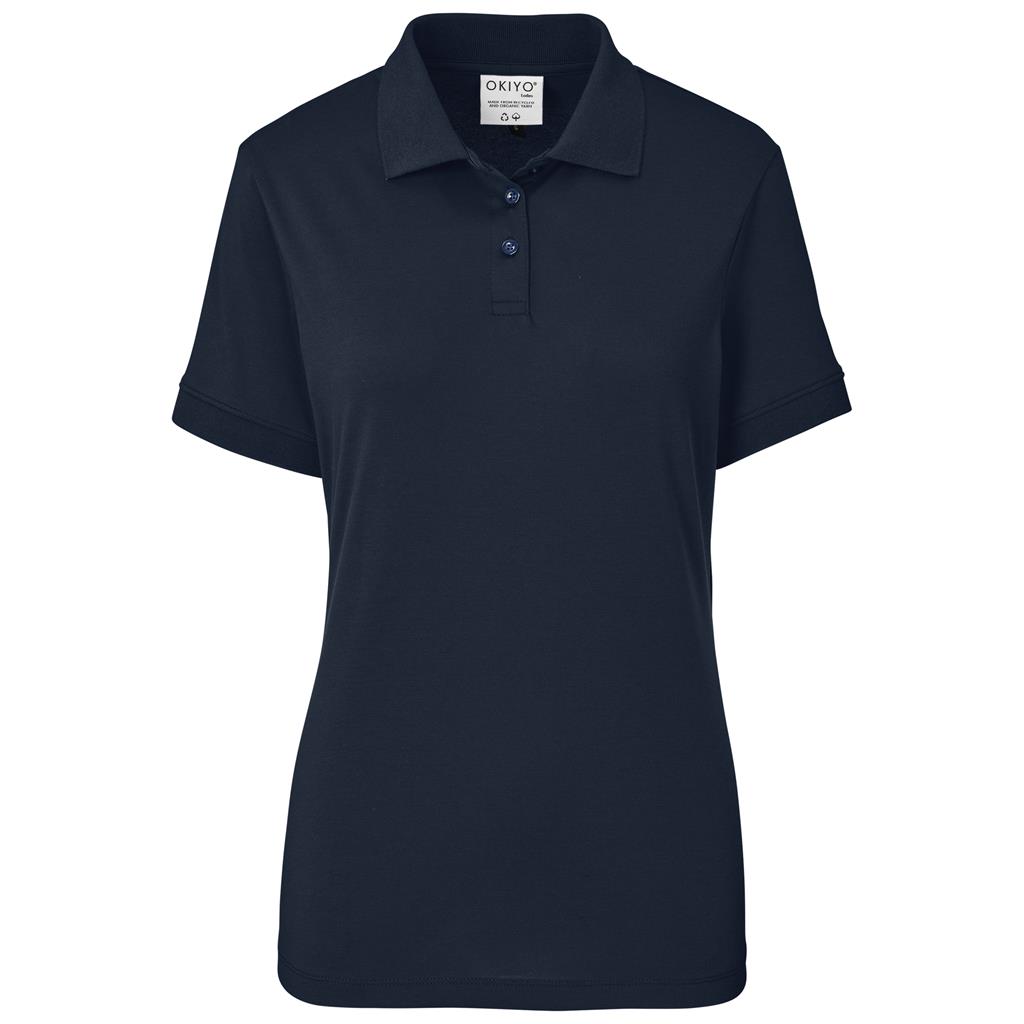 Ladies Okiyo Shizen Eco Golf Shirt - Image 2