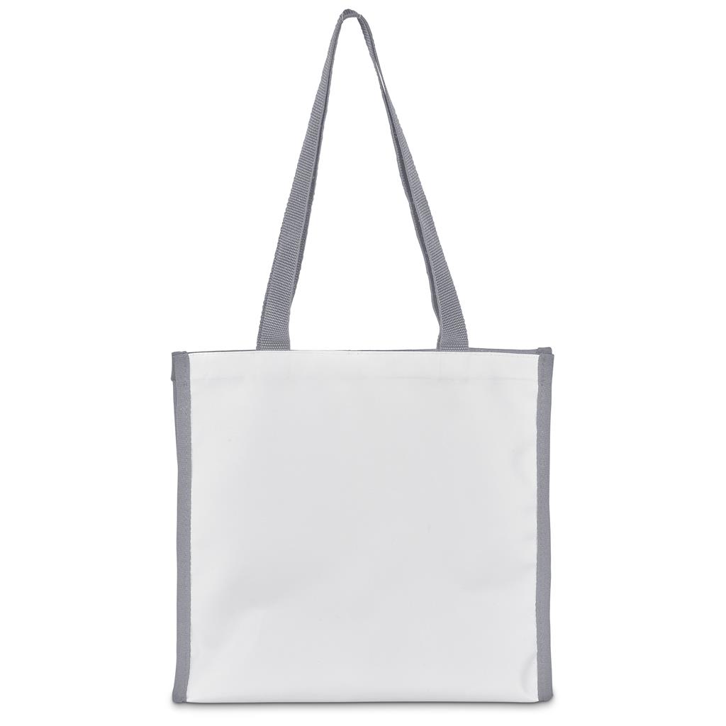 Pre-Printed Sample Hoppla Novaya Small Polyester Tote Cooler Bag - Image 3