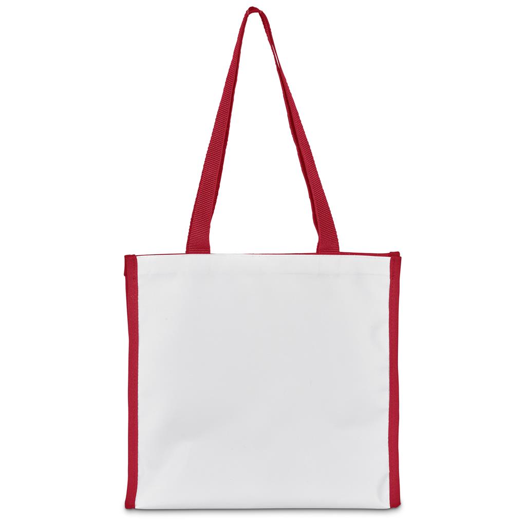 Pre-Printed Sample Hoppla Novaya Small Polyester Tote Cooler Bag - Image 2