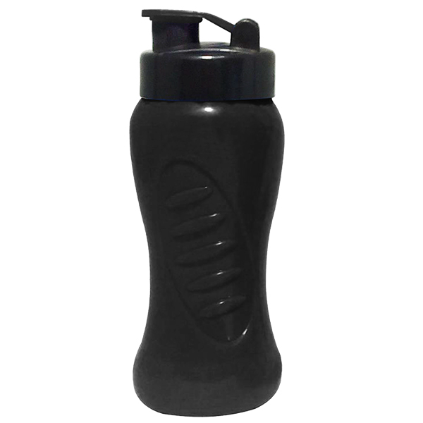 Curves 500ml water bottle with 1 col - Flip top - Image 2