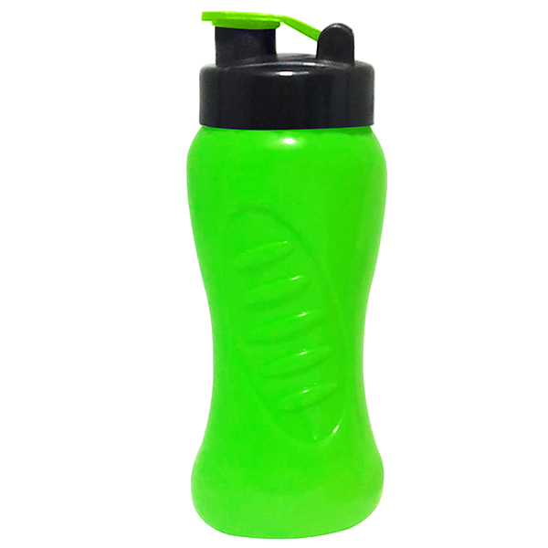 Curves 500ml water bottle with 1 col - Flip top - Image 7