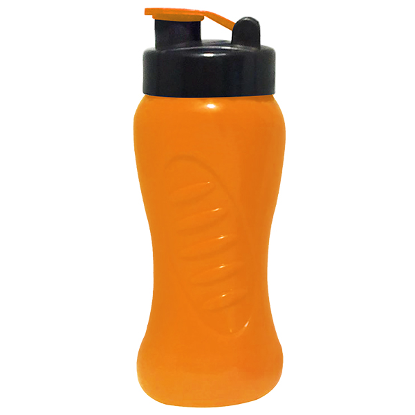 Curves 500ml water bottle with 1 col - Flip top - Image 4