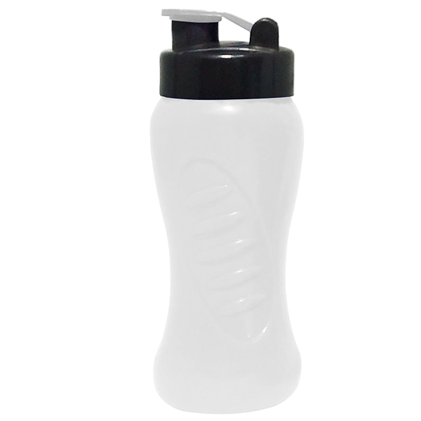 Curves 500ml water bottle with 1 col - Flip top - Image 6