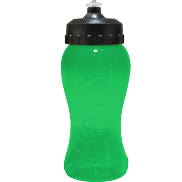 Transparent Curves 500ml water bottle 1col-Reg top