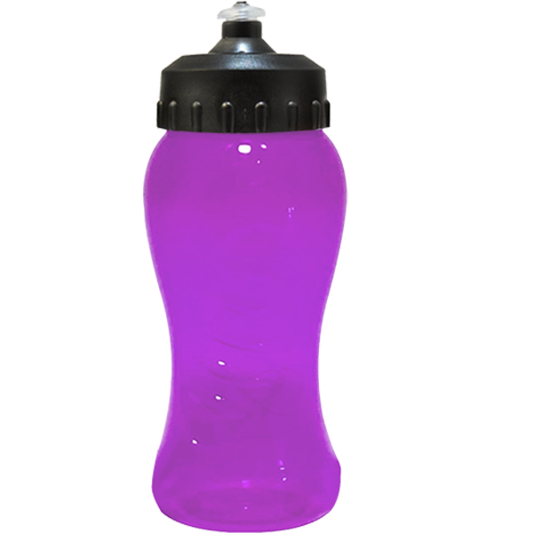 Transparent Curves 500ml water bottle 1col-Reg top - Image 7