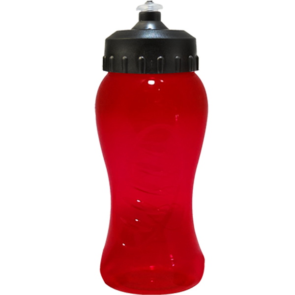 Transparent Curves 500ml water bottle 1col-Reg top - Image 3
