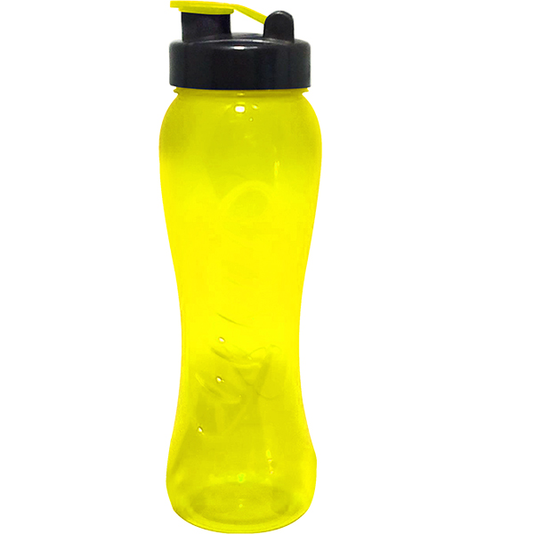 Transparent Curve 750ml water bottle 1col-Flip top - Image 4