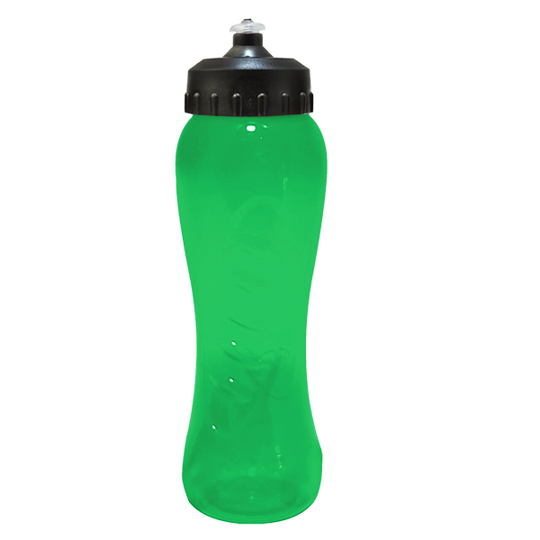 Transparent Curves 750ml water bottle 1col-Reg top - Image 6