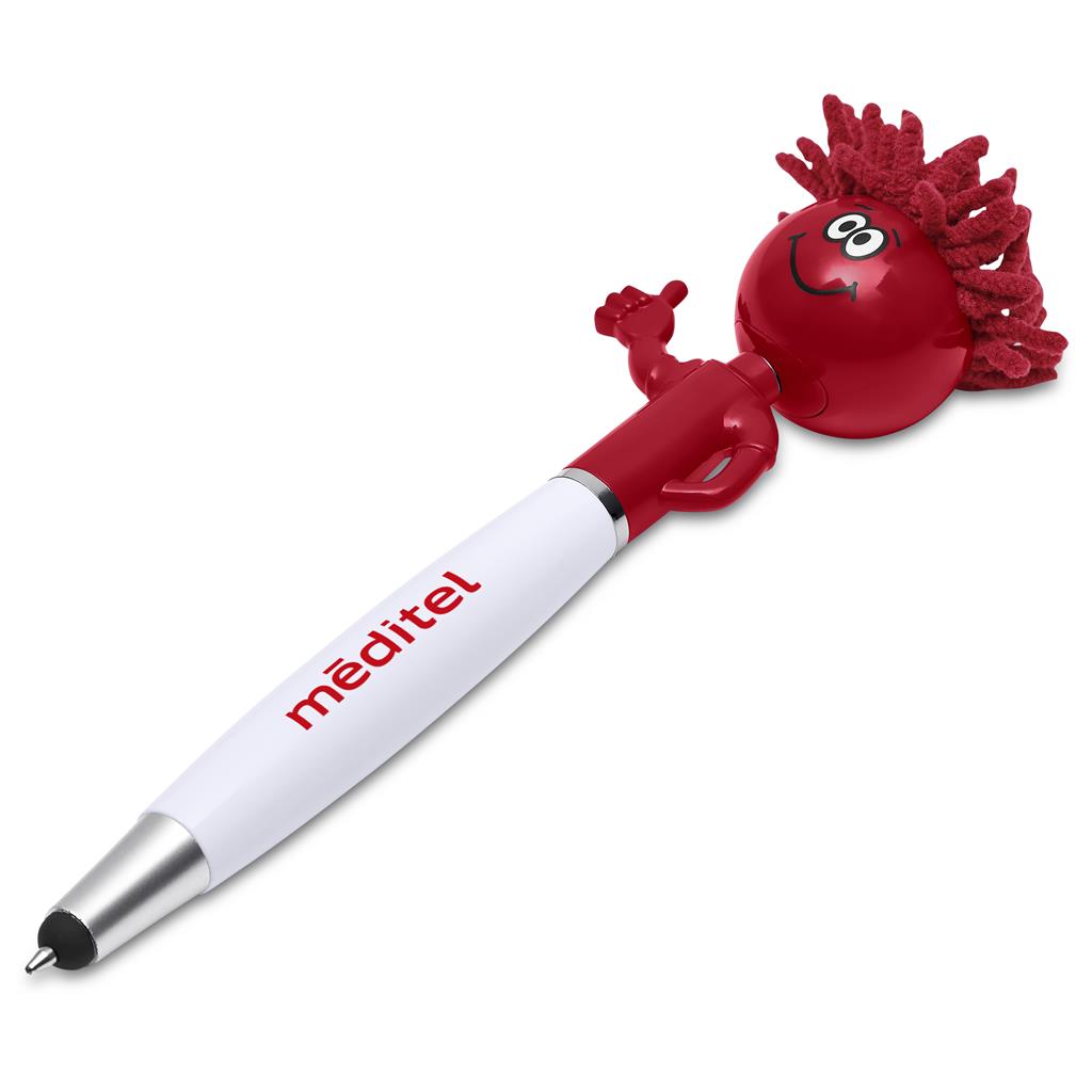 Altitude Moptopper Thumbs-Up Stylus Ball Pen & Screen Cleaner - Image 6